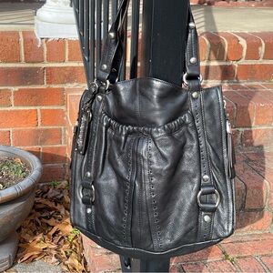 Black Leather Women's Bag